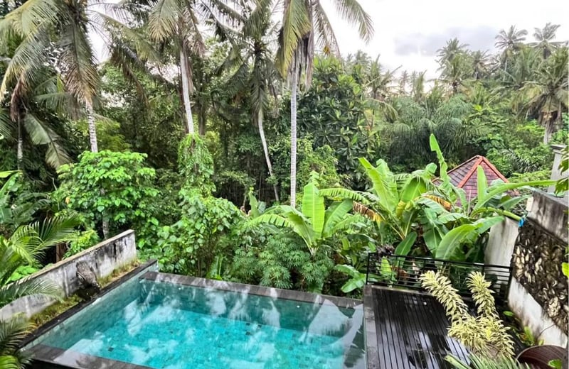 Rental of a comfortable villa with jungle and river views, Pejeng, Ubud, Indonesia